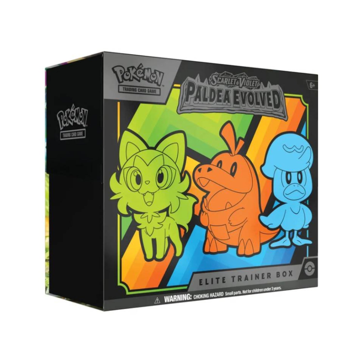 Pokémon SV2: Paldea Evolved Elite Trainer Box-Hobbykort