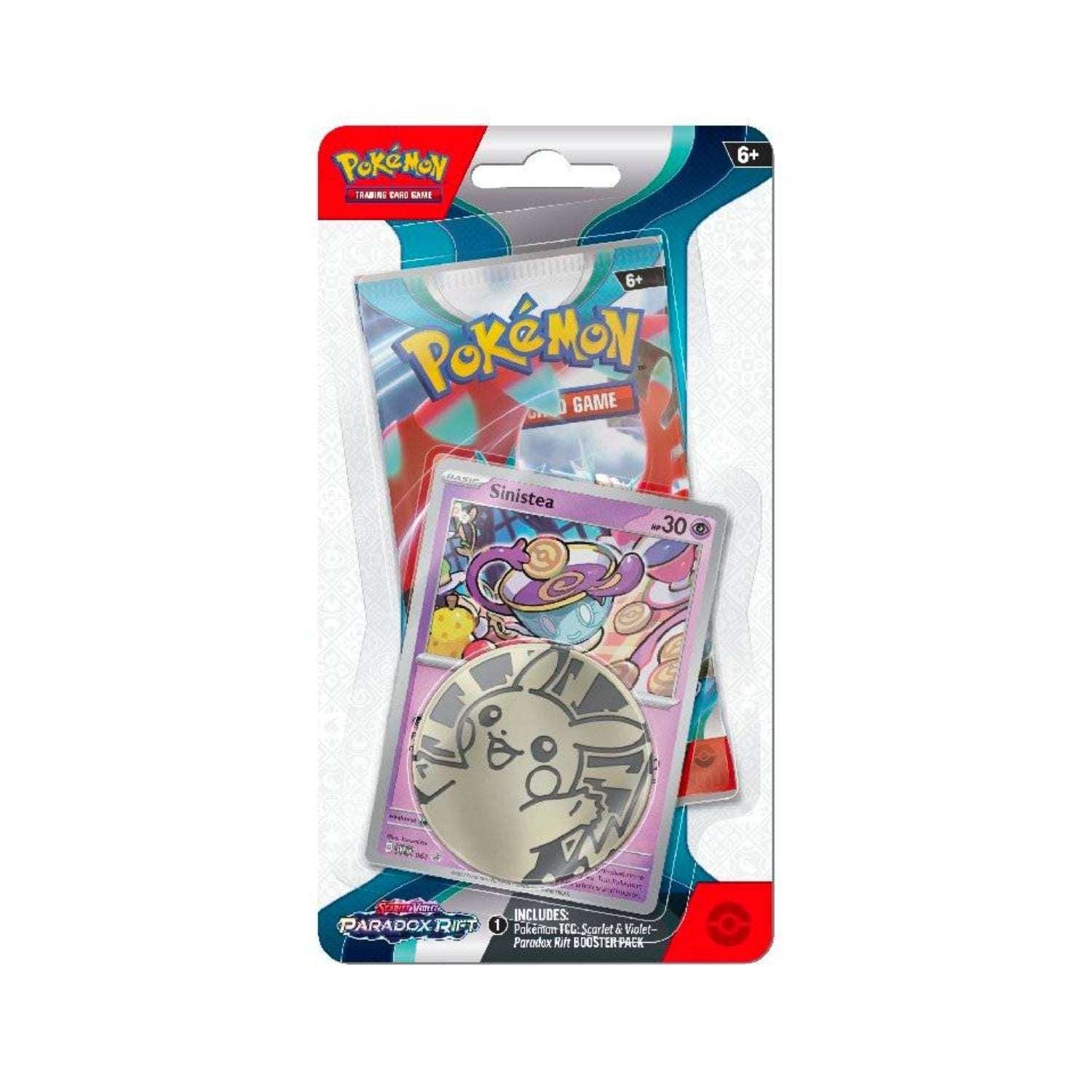 Pokémon SV4: Paradox Rift Checklane Blister Pack-Hobbykort