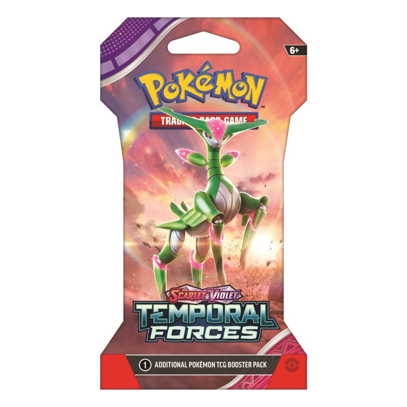 Pokémon SV5: Temporal Forces Sleeved Booster Pack-Hobbykort