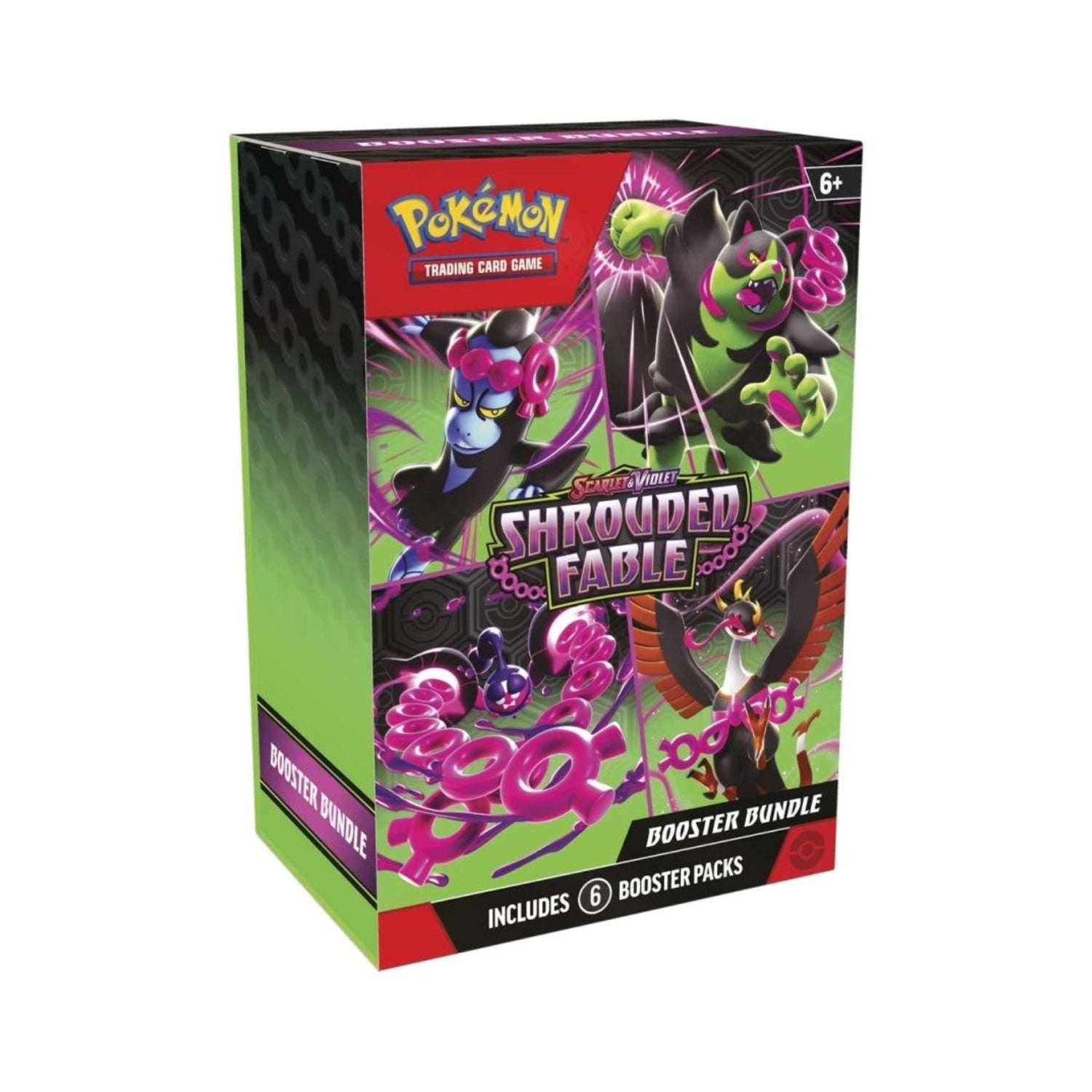 Pokémon SV6.5: Shrouded Fable Bundle (6 Booster Packs)-Hobbykort