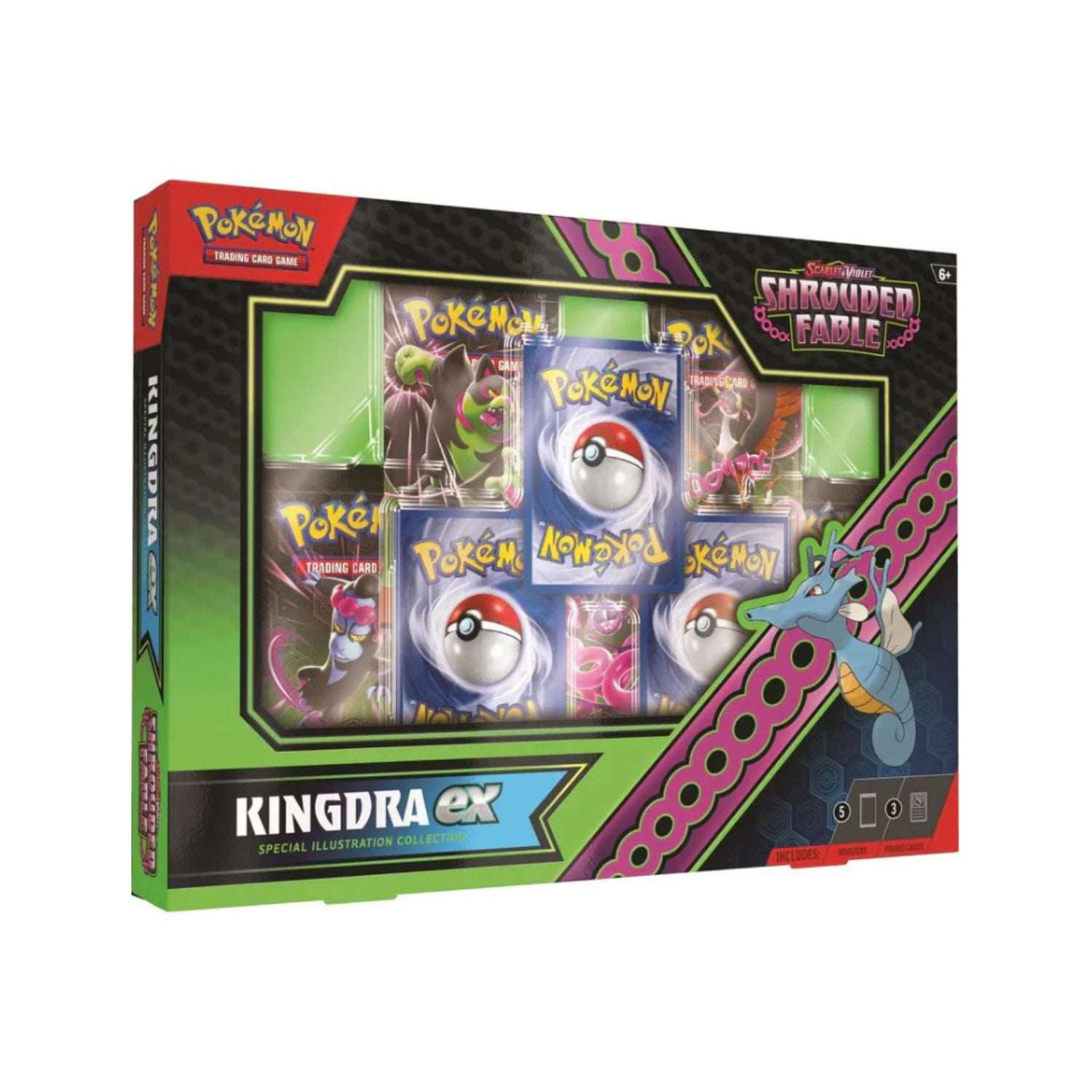 Pokémon SV6.5: Shrouded Fable Kingdra ex Special Collection