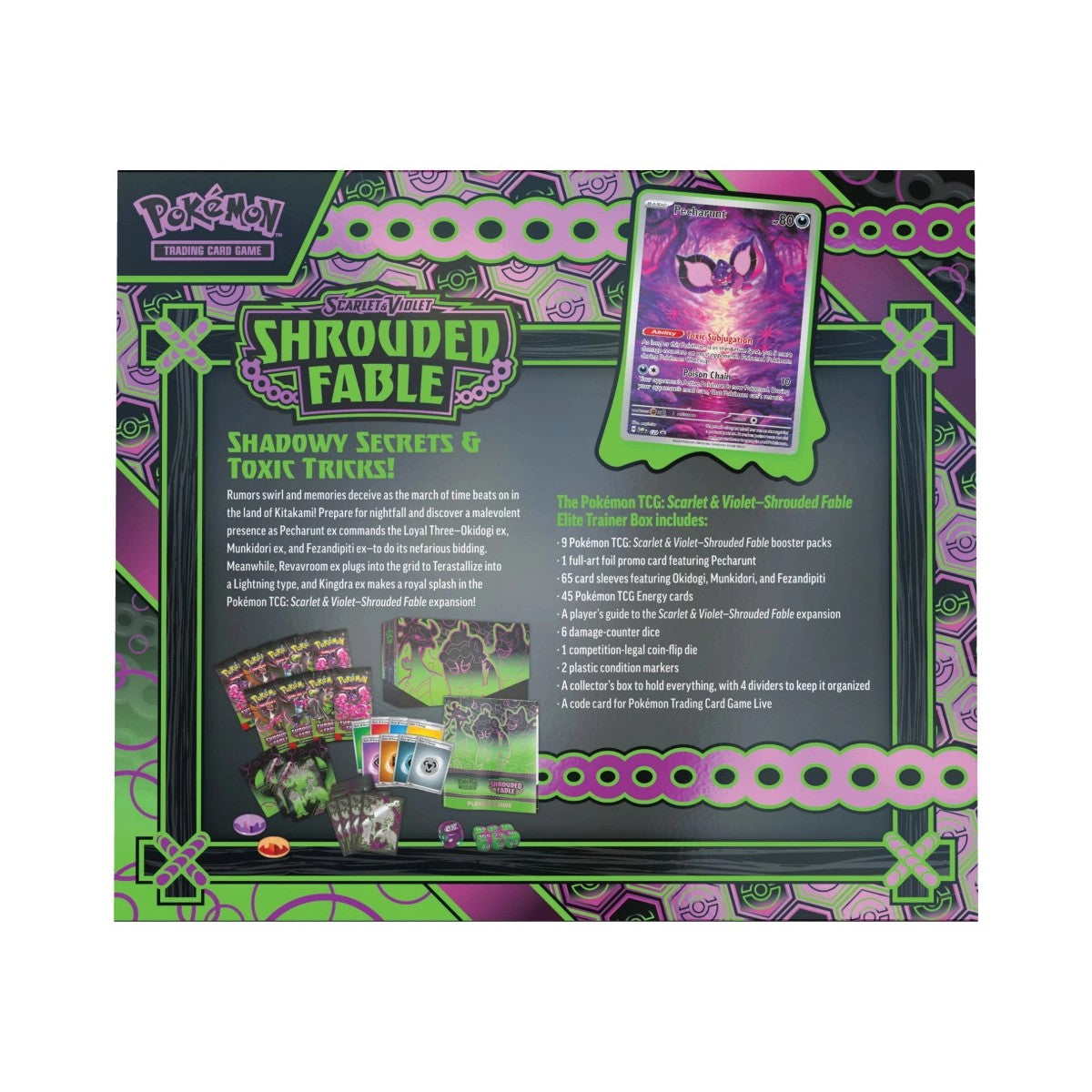 Pokémon SV6.5: Shrouded Fable Elite Trainer Box-Hobbykort