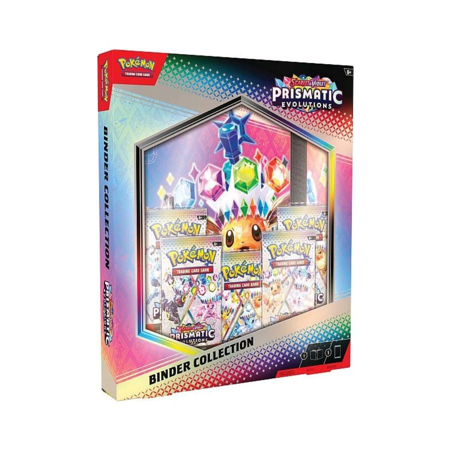 Pokémon SV8.5: Prismatic Evolutions Binder Collection-Hobbykort