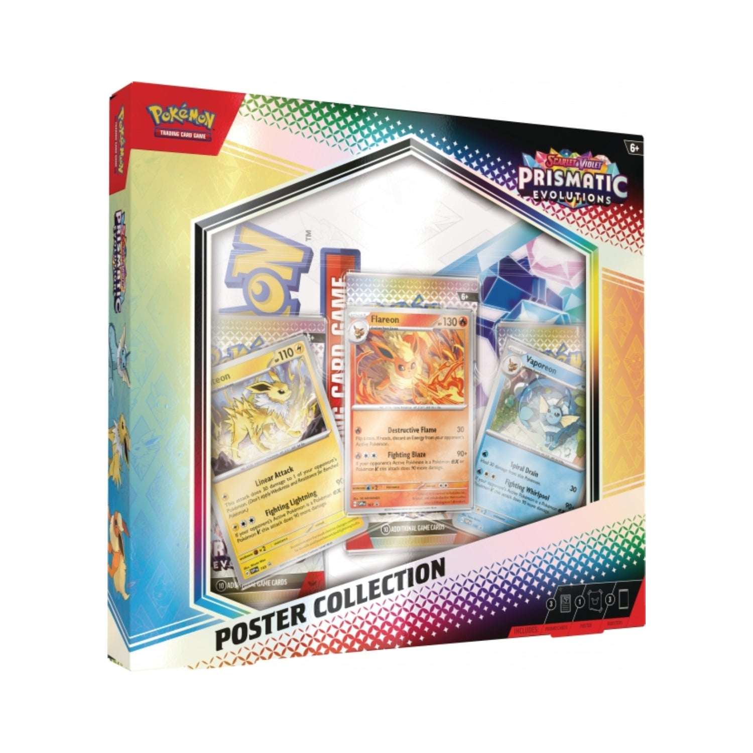 Pokémon SV8.5: Prismatic Evolutions Poster Collection-Hobbykort