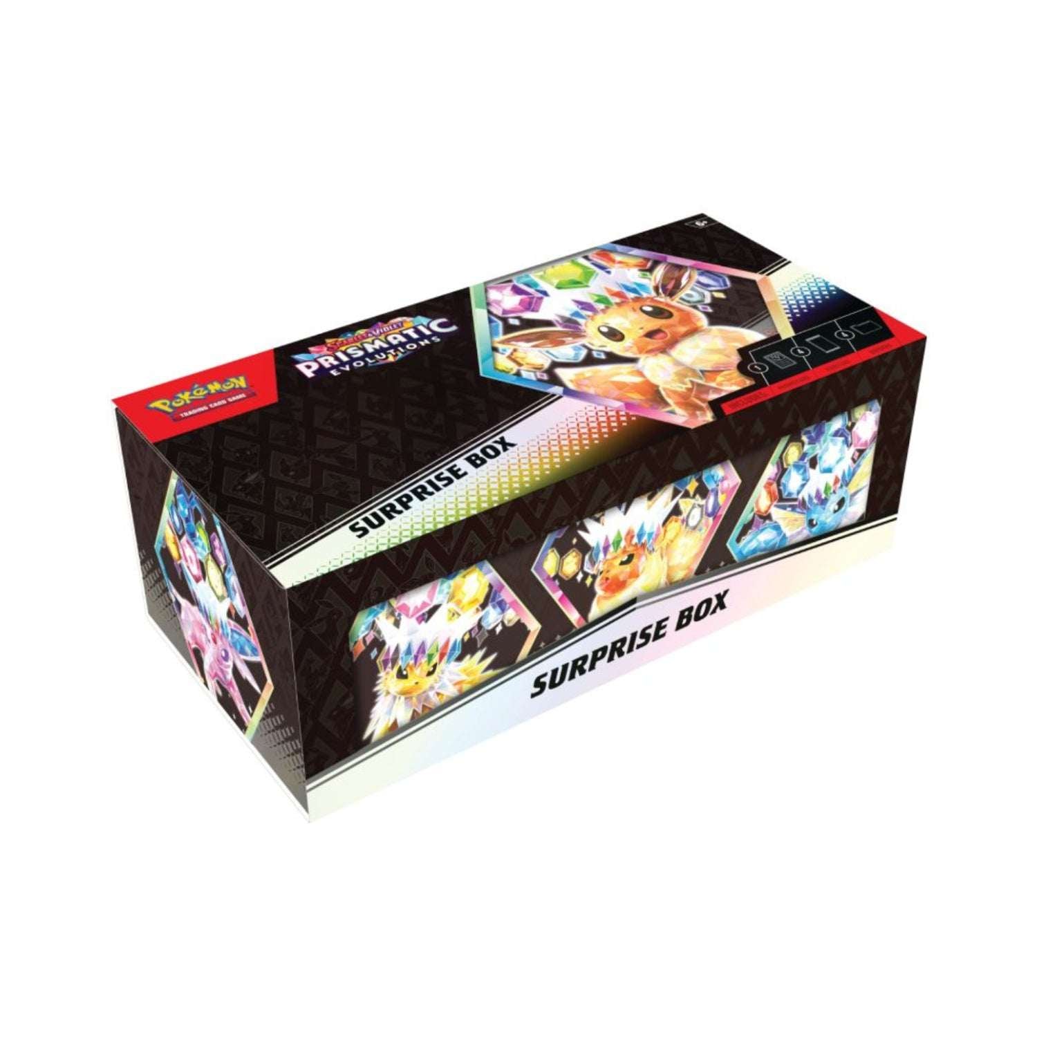 Pokémon SV8.5: Prismatic Evolutions Surprise Box Collection-Hobbykort