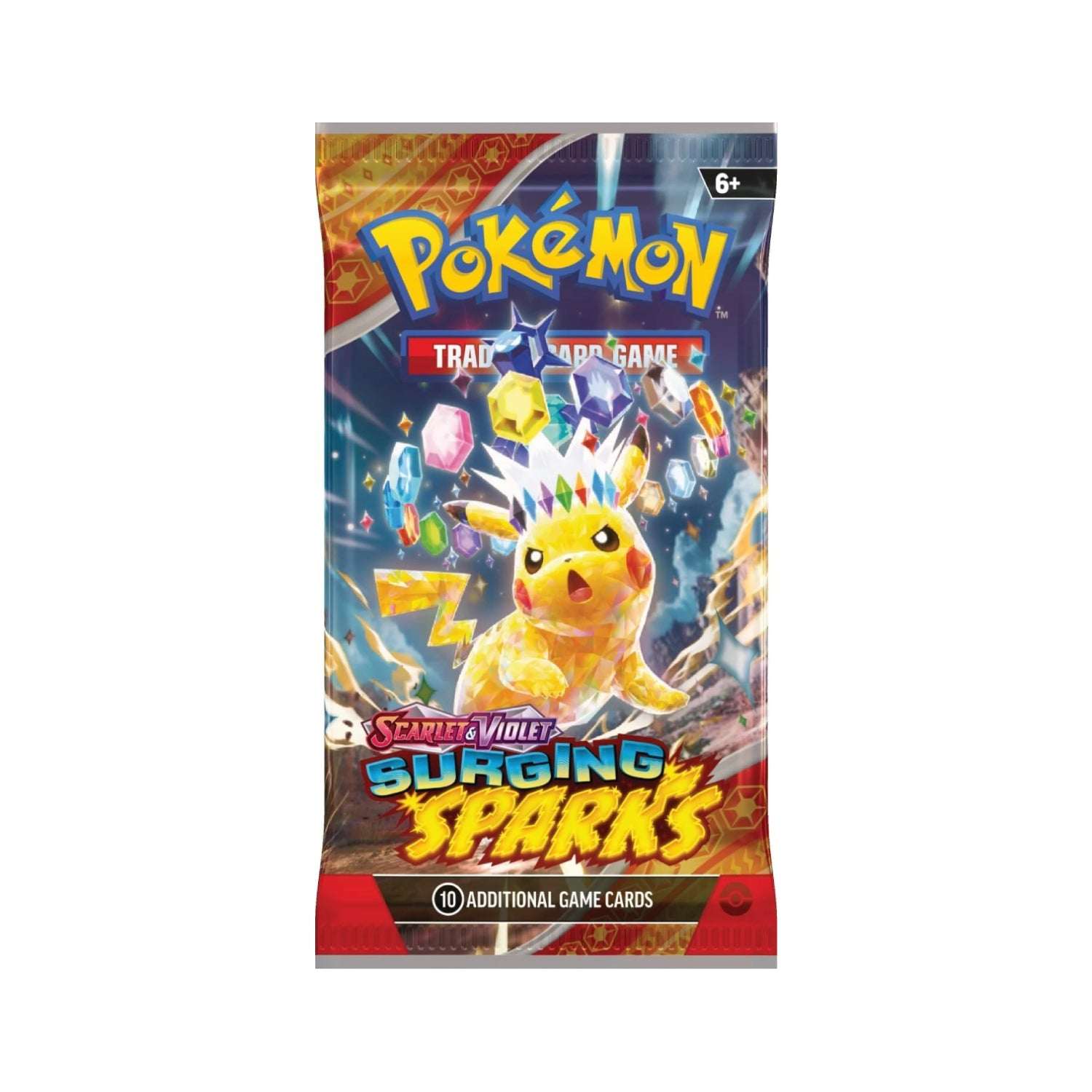 Pokémon SV8: Surging Sparks Booster Pack-Hobbykort