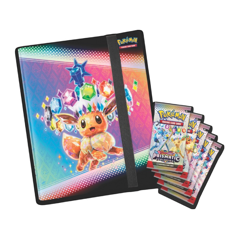 Pokémon SV8.5: Prismatic Evolutions Binder Collection-Hobbykort