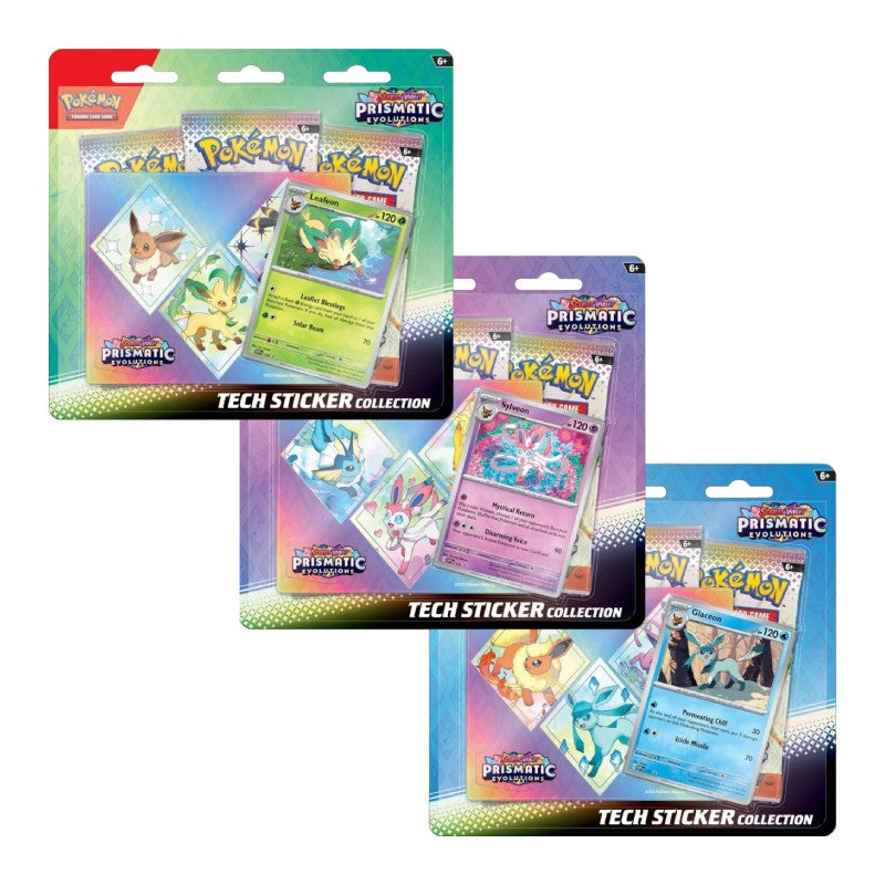 Pokémon SV8.5: Prismatic Evolutions Tech Sticker Collection-Hobbykort