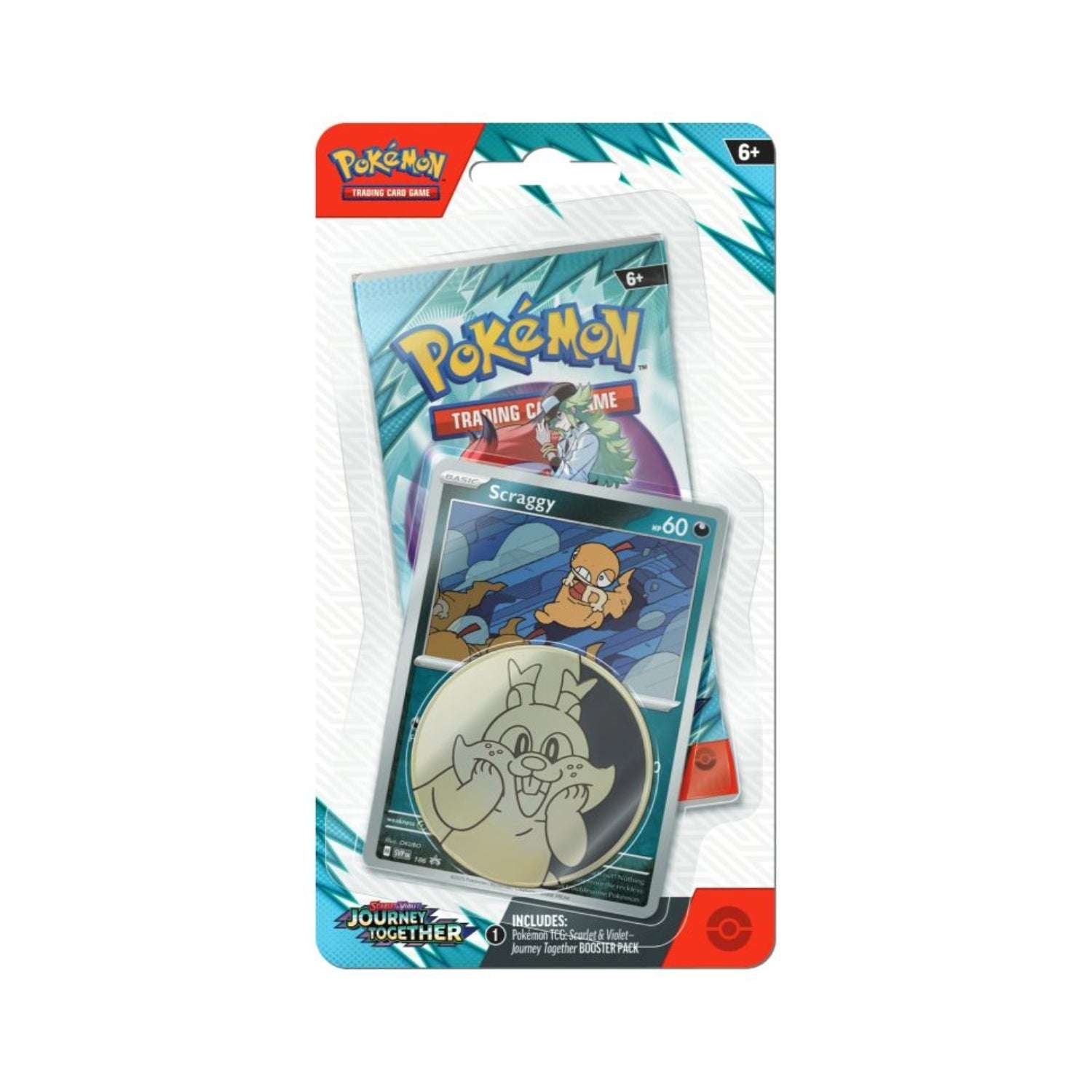 Pokémon SV9: Journey Together Checklane Blister Pack-Hobbykort