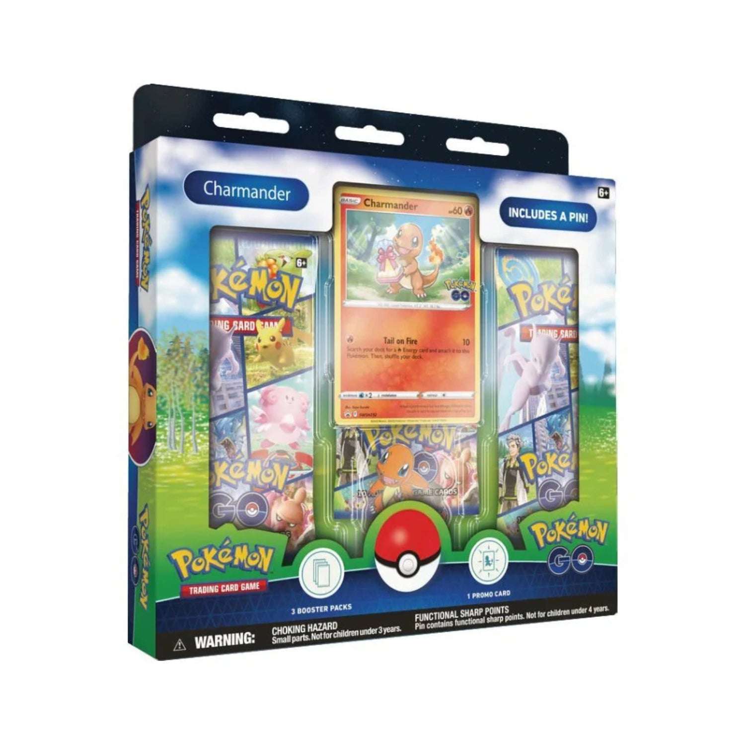 Pokemon SWSH 10.5: Pokémon GO Pin Collection-Hobbykort