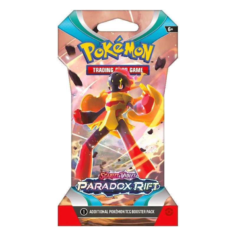 Pokémon Scarlet & Violet 4: Paradox Rift Sleeved Booster Pack-Hobbykort