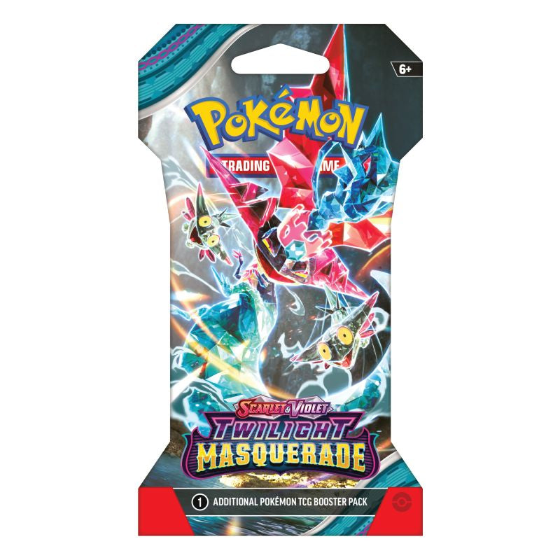 Pokémon Scarlet & Violet 6: Twilight Masquerade Sleeved Booster Pack-Hobbykort