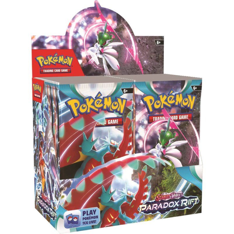 Pokémon Scarlet & Violet 4: Paradox Rift Booster Box/Display-Hobbykort