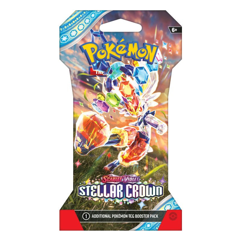 Pokémon Scarlet & Violet 7: Stellar Crown Sleeved Booster Pack-Hobbykort