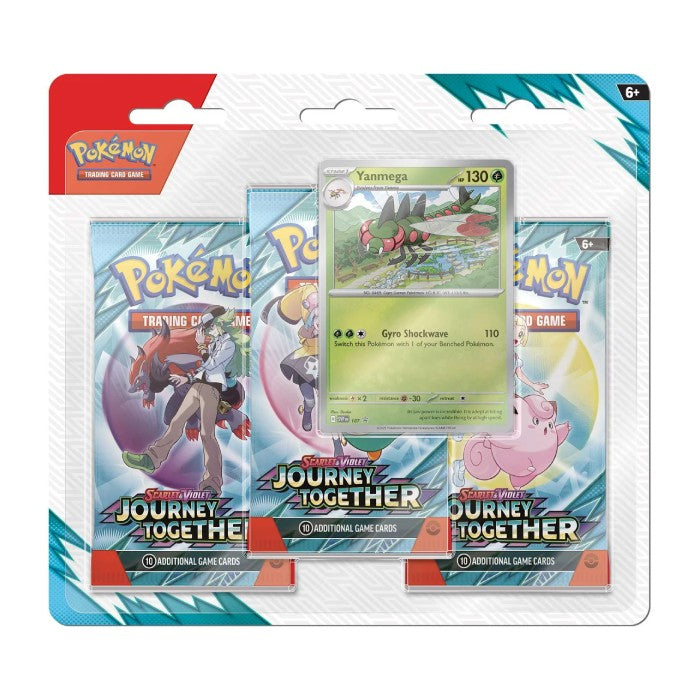 Pokémon Scarlet & Violet 9: Journey Together Blister 3-Pack-Hobbykort