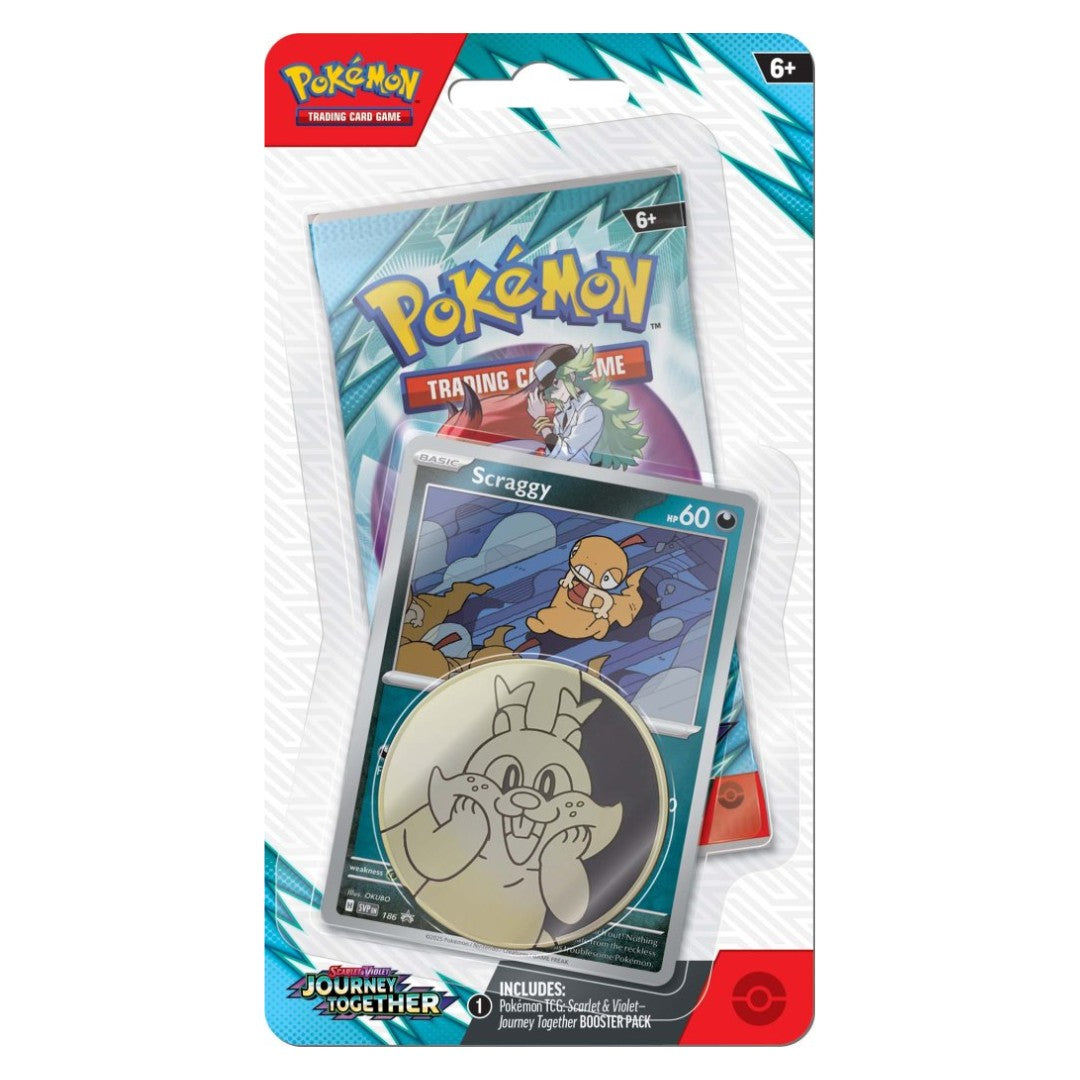 Pokémon Scarlet & Violet 9: Journey Together Checklane Blister Pack-Hobbykort