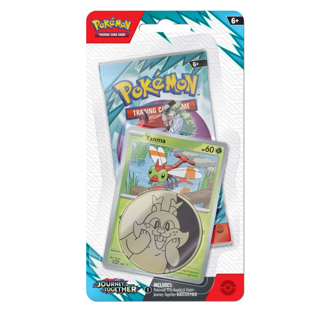 Pokémon Scarlet & Violet 9: Journey Together Checklane Blister Pack-Hobbykort