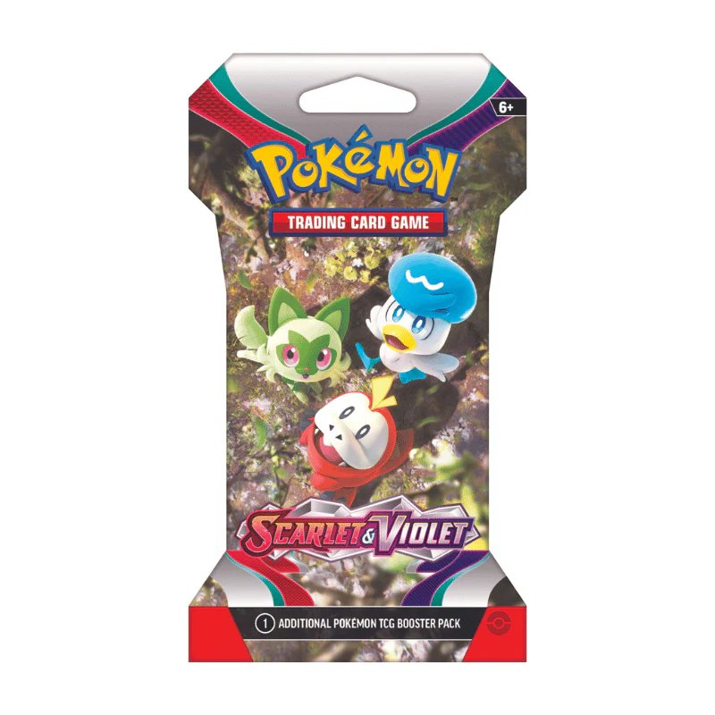 Pokémon Scarlet & Violet: Base Set Sleeved Booster-Hobbykort