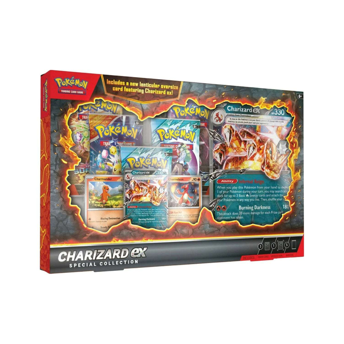Charizard Collection Box Pokémon TCG: Charizard ex Special Collection – Köp Online