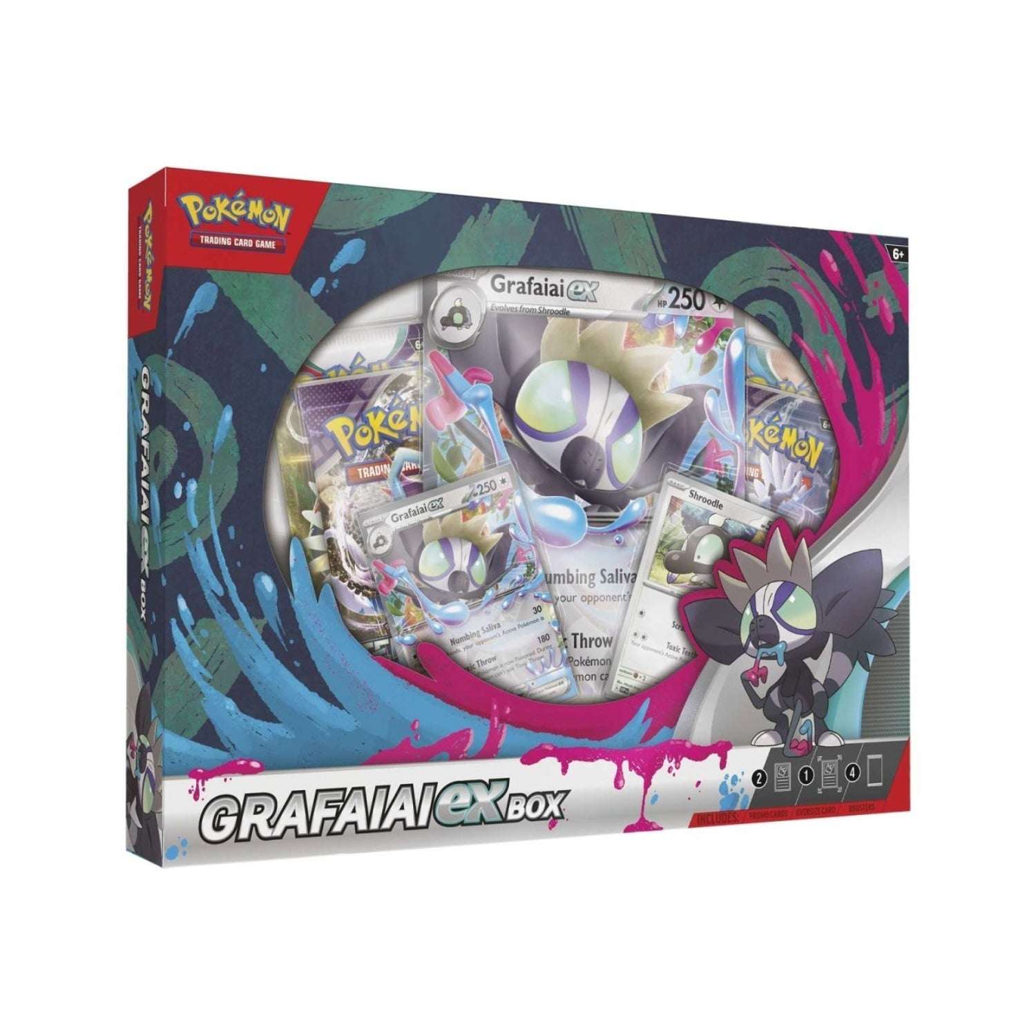 Pokémon TCG: Grafaiai ex Box-Hobbykort