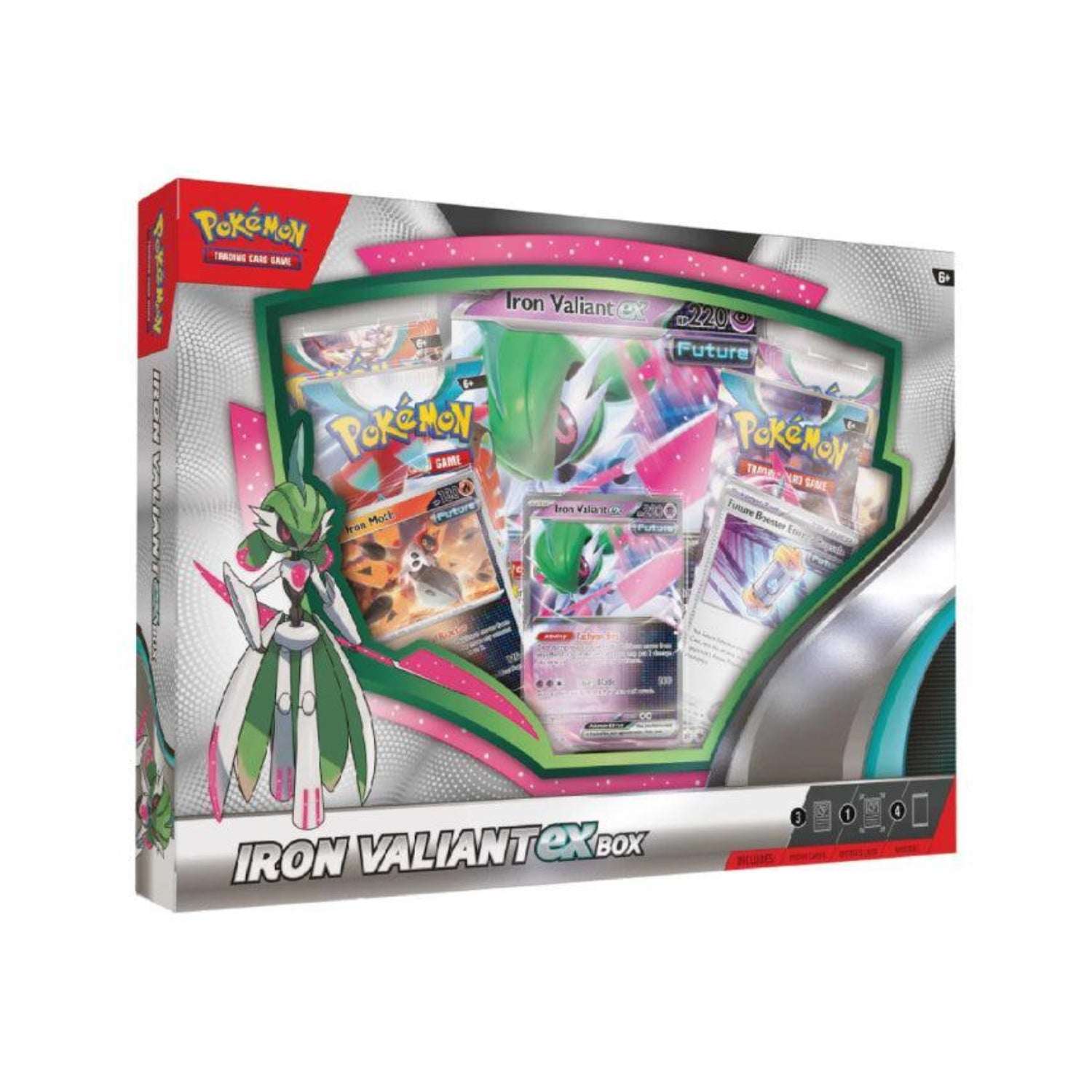 Pokémon TCG: Iron Valiant EX Collection Box-Hobbykort