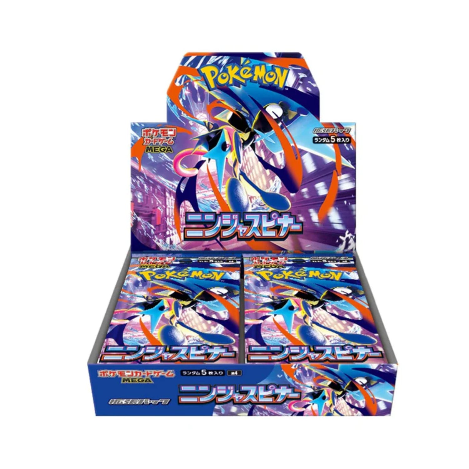 Pokémon Mega: Ninja Spinner Booster Box (JP M4)-Hobbykort