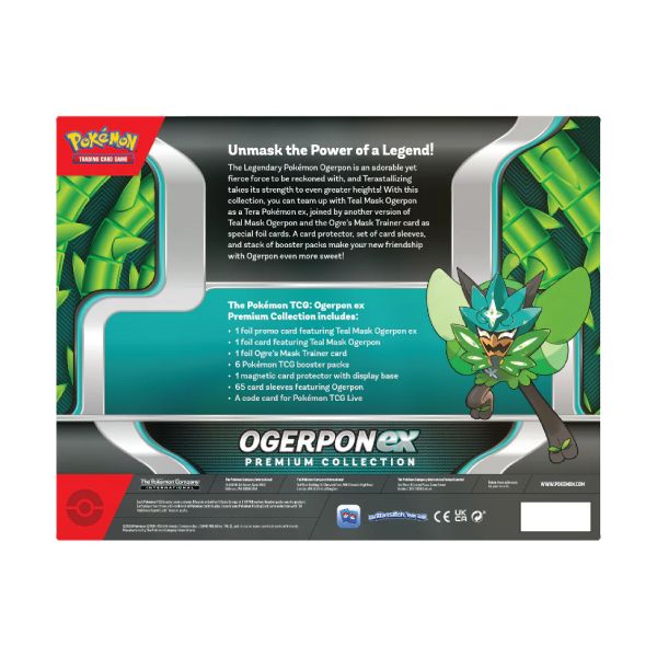 Pokemon TCG: Ogerpon ex Premium Collection-Hobbykort