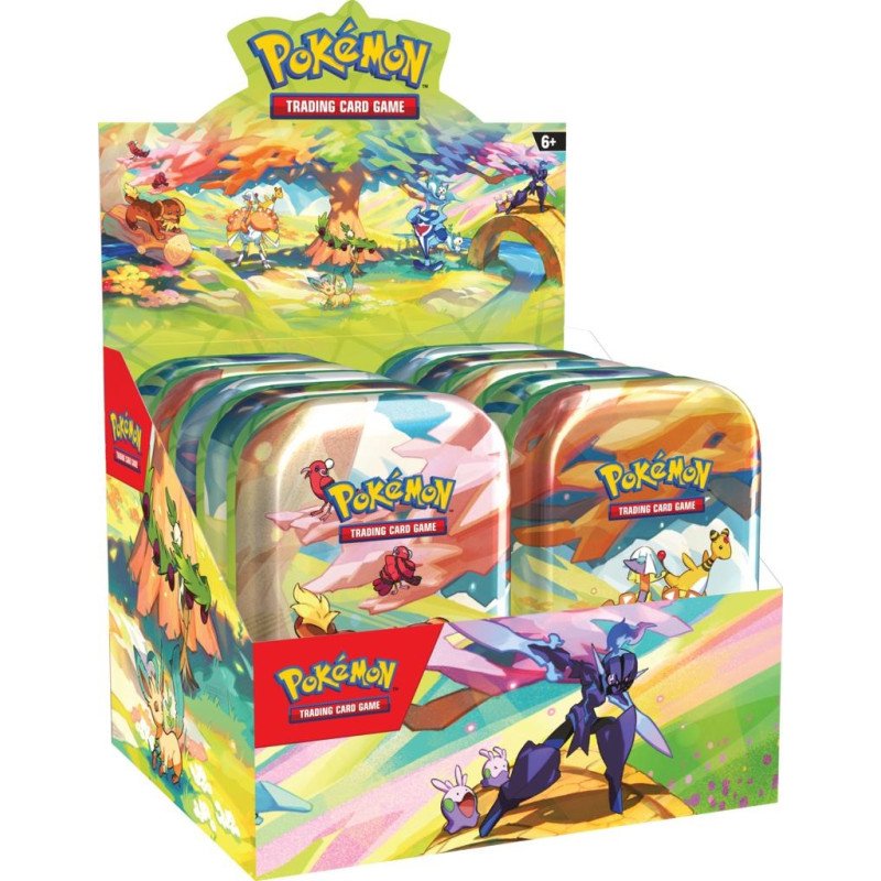 Pokémon Vibrant Paldea Mini Tin Display/Box (10st)-Hobbykort