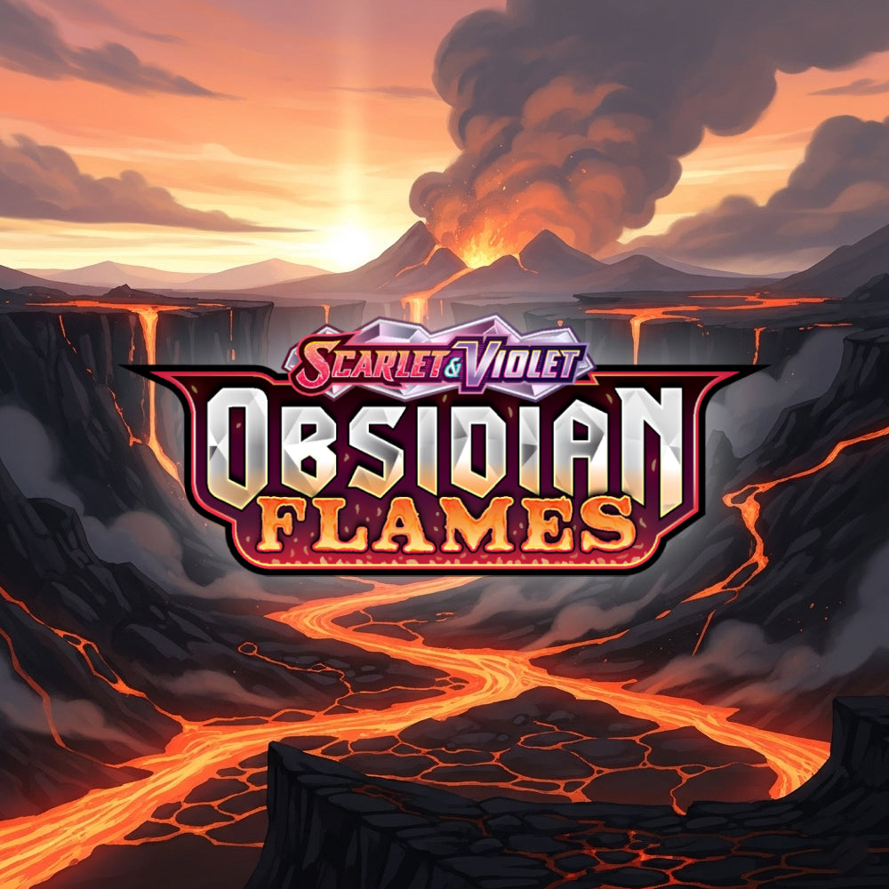 Pokemon scarlet & Violet obsidian flames banner