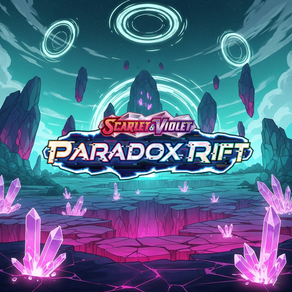 Pokemon scarlet & Violet paradox rift banner