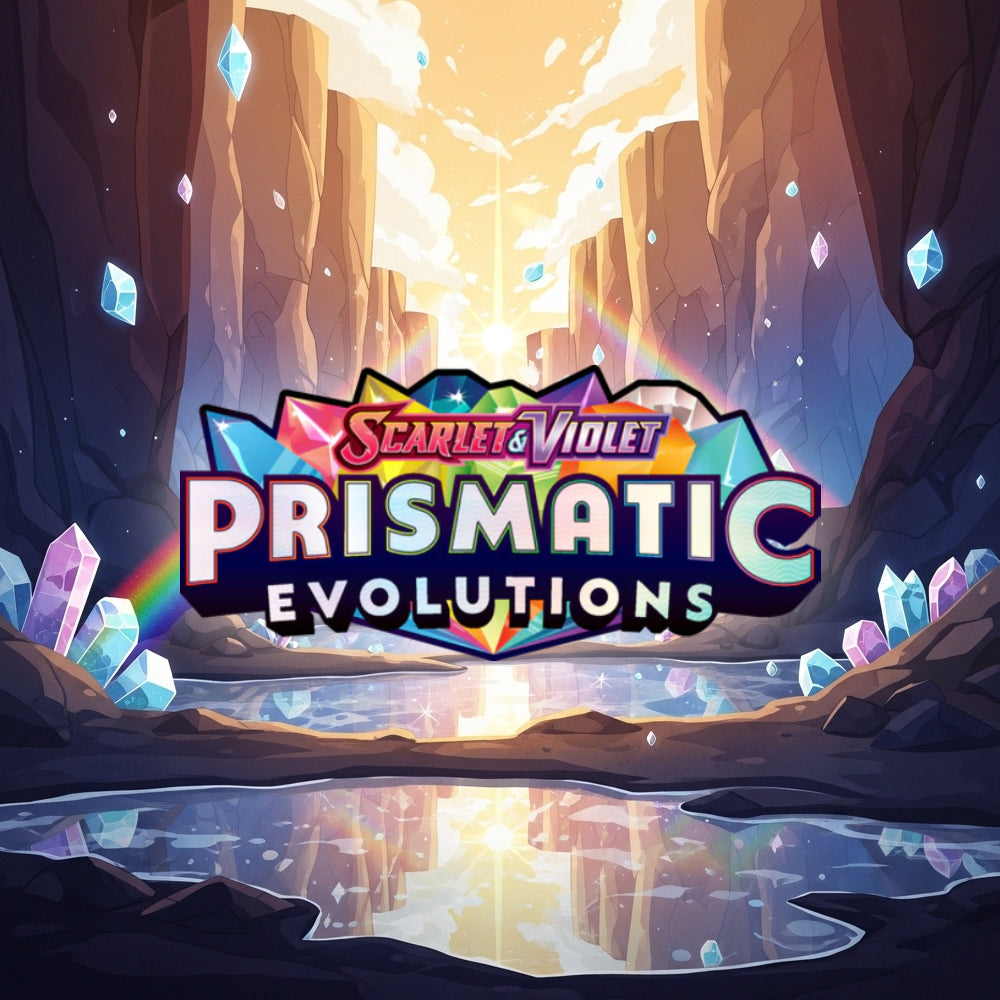 pokemon scarlet and violet prismatic evolutions banner