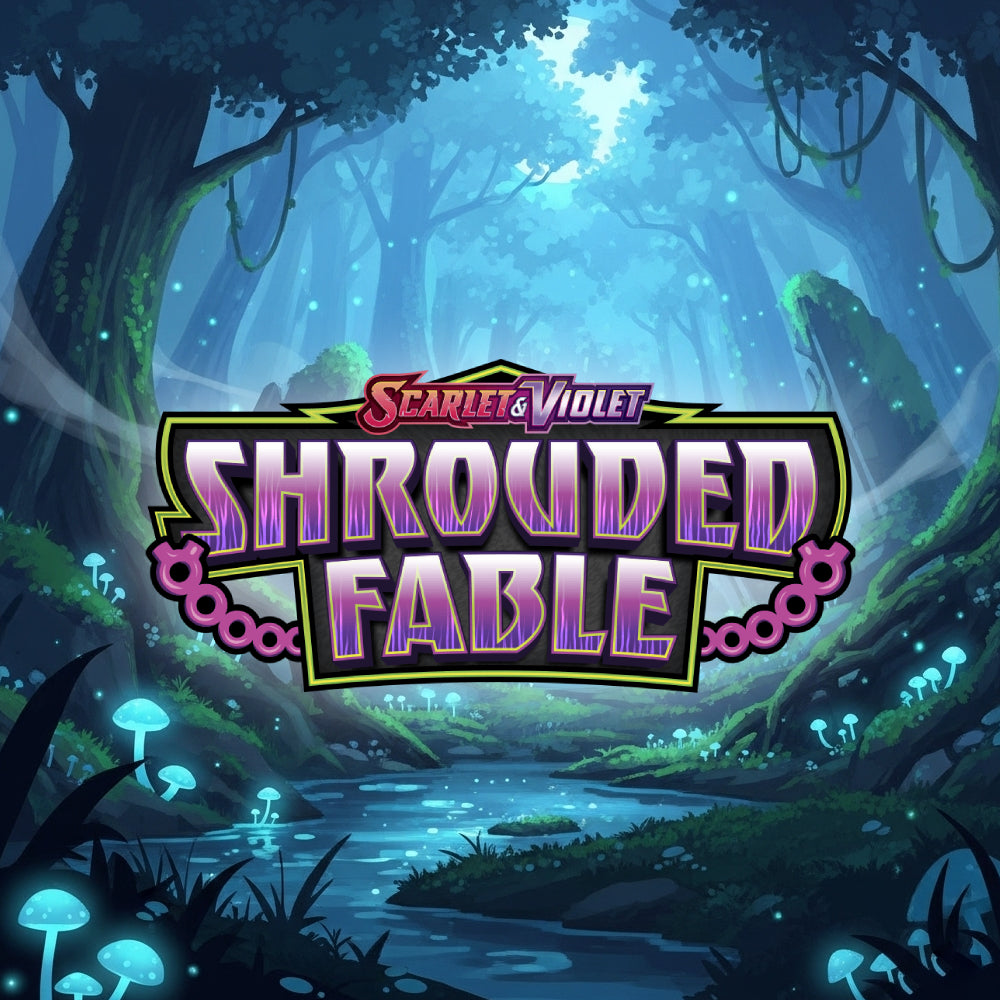 Pokemon scarlet & Violet shrouded fable banner