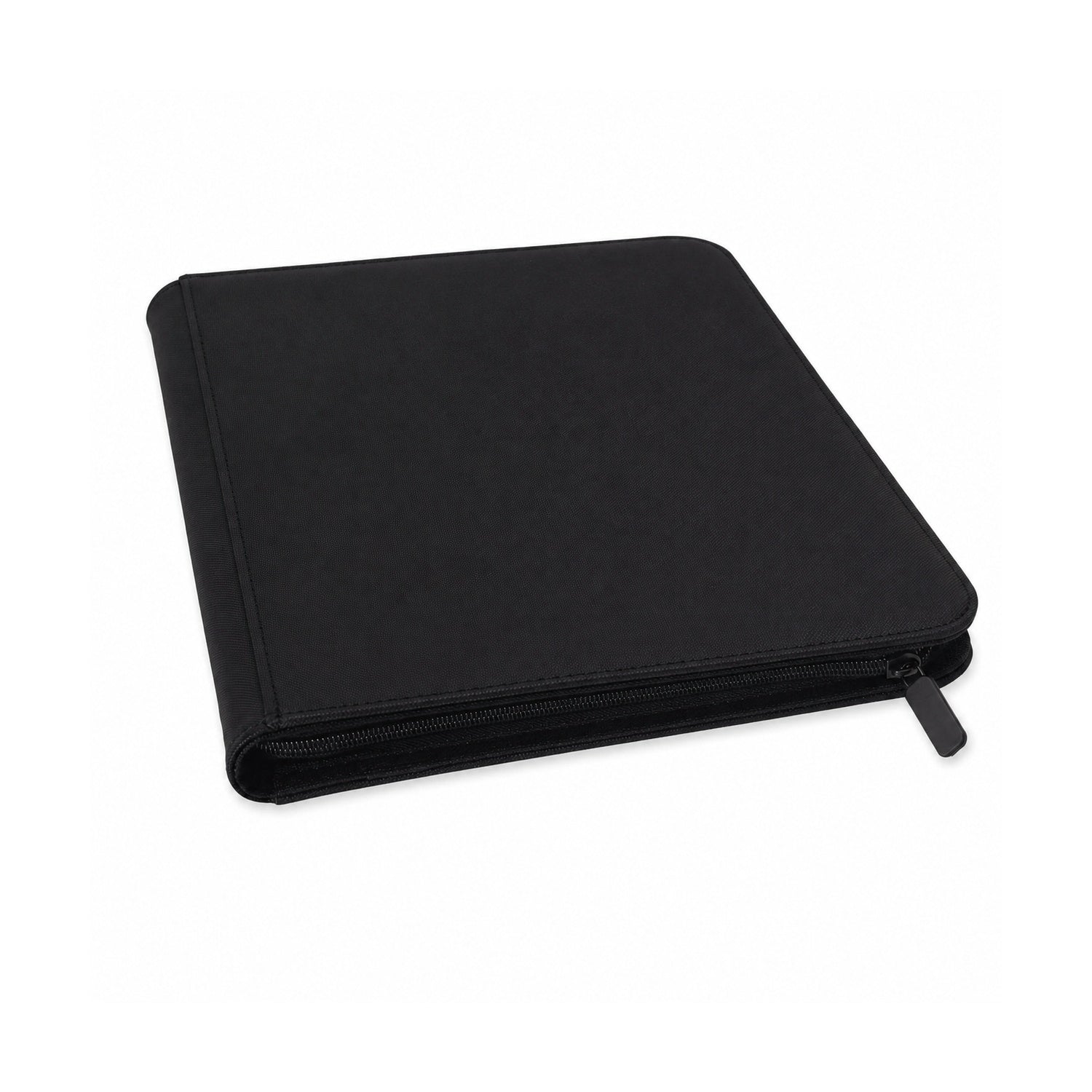 Premium Zipped 9-Pocket Binder - Svart-Hobbykort