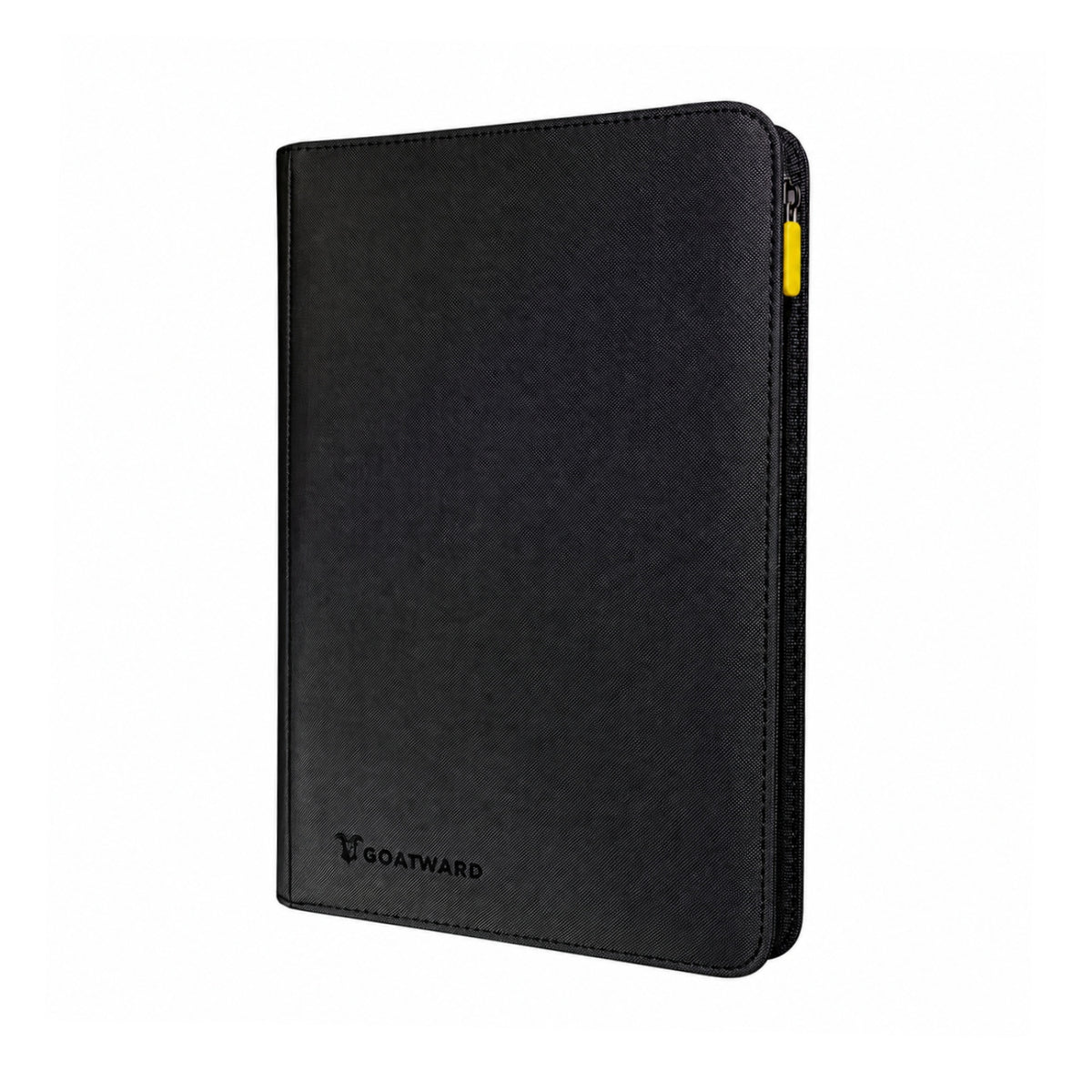 Premium Zipped 9-Pocket Binder - Svart (GoatWard)