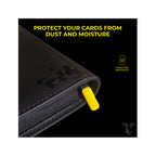Premium Zipped 9-Pocket Binder - Svart (GoatWard)