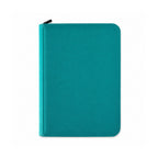 Premium Zipped 9-Pocket Binder - Turkos-Hobbykort