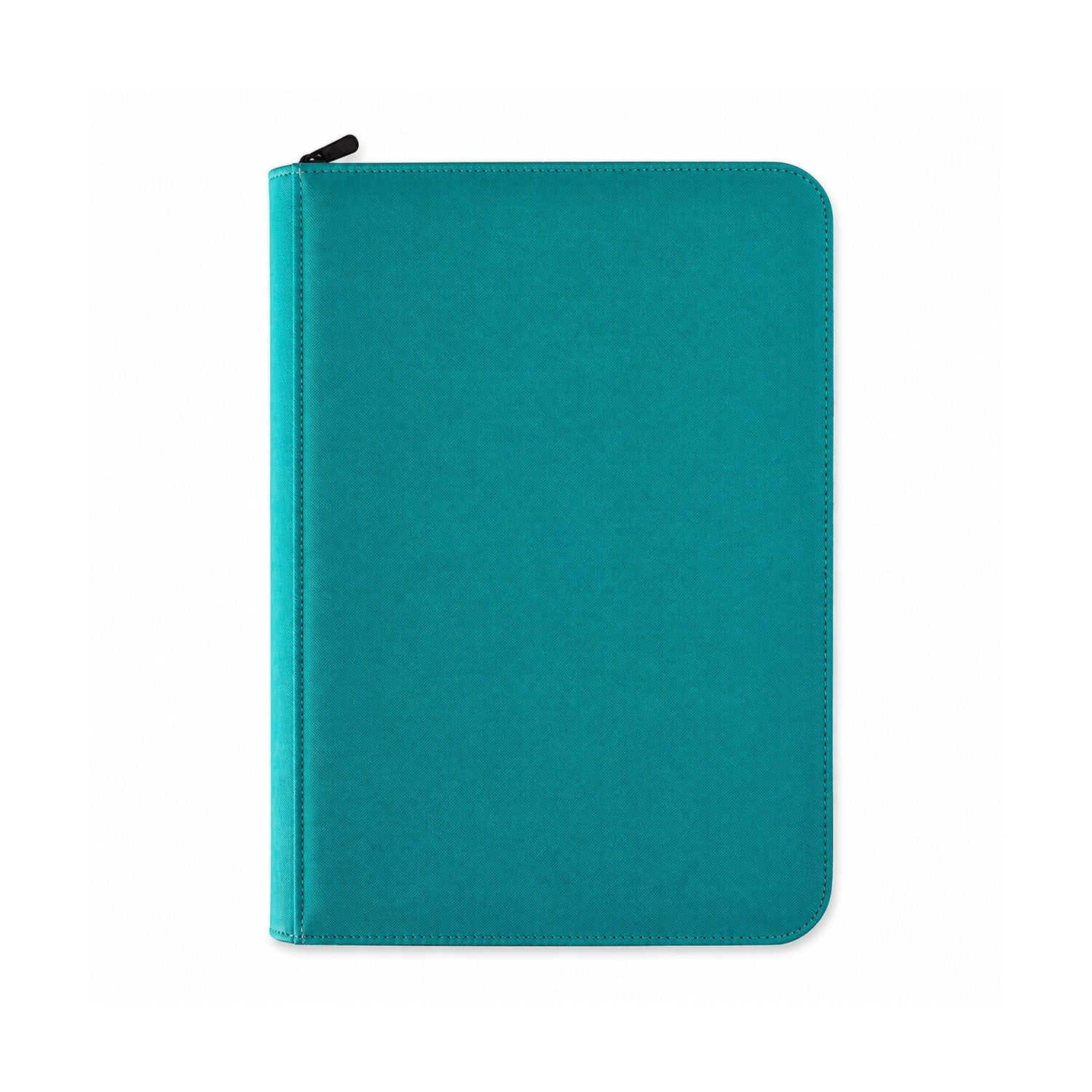 Premium Zipped 9-Pocket Binder - Turkos-Hobbykort