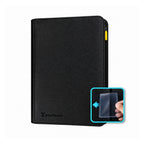 Premium Zipped 9-Pocket Toploader Binder - Svart (Goatward)-Hobbykort