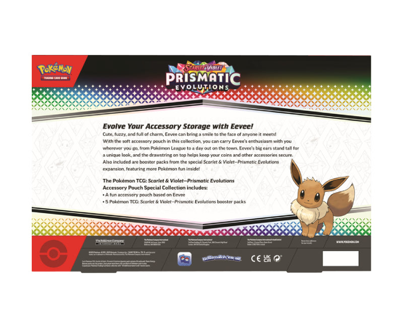 Pokémon SV8.5: Prismatic Evolutions Accessory Pouch Collection-Hobbykort