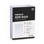 Semi-Rigid Card Holder (50-pack)-Hobbykort