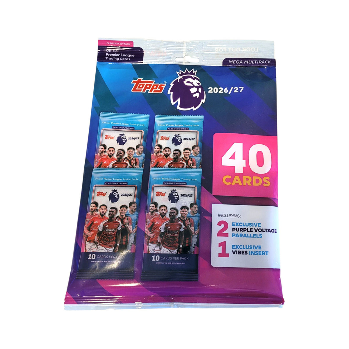 Topps: Premier League 2026/2027 Trading Cards Mega Multipack-Hobbykort
