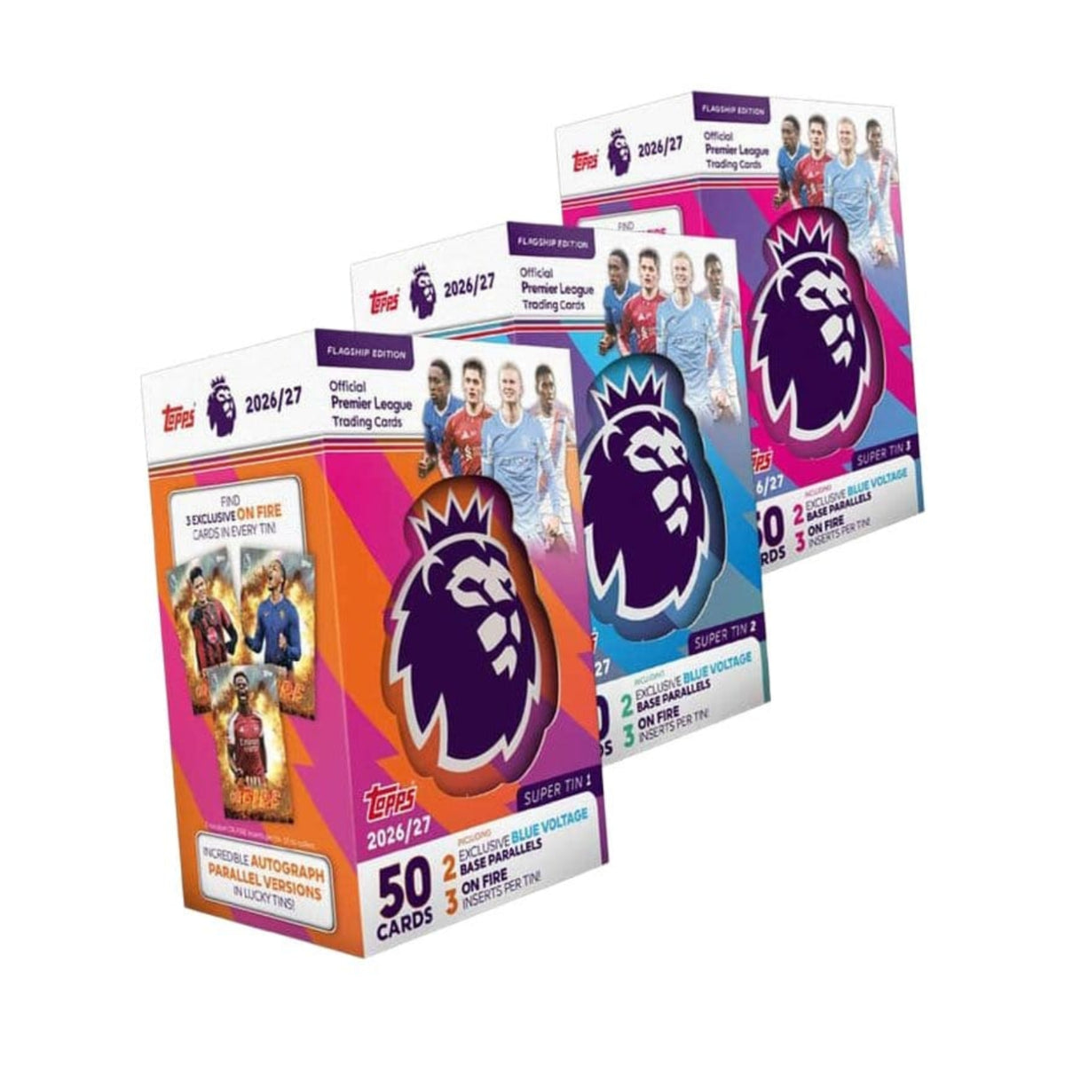 Topps: Premier League 2026/2027 Trading Cards Super Tin-Hobbykort