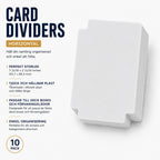 Trading Card Dividers (10st)-Hobbykort