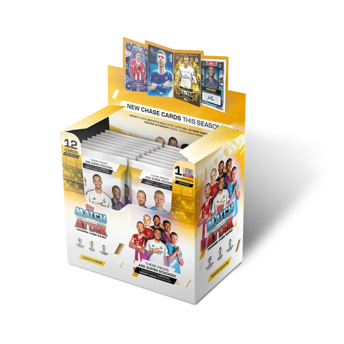 UEFA Champions League Match Attax Extra Trading Cards 2025/26 Booster Display-Hobbykort
