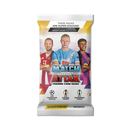 UEFA Champions League Match Attax Extra Trading Cards 2025/26 Booster Display-Hobbykort