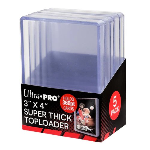 Ultra Pro Toploader Super Thick 360pt (5st) - Hobbykort