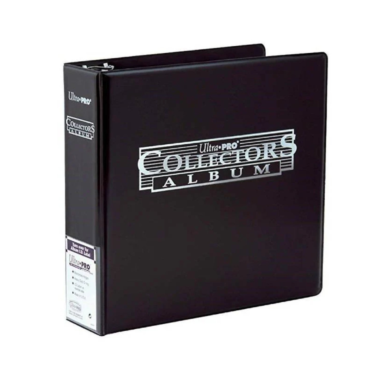Ultra PRO: Collectors Album 3-rings Pärm (Svart)-Hobbykort
