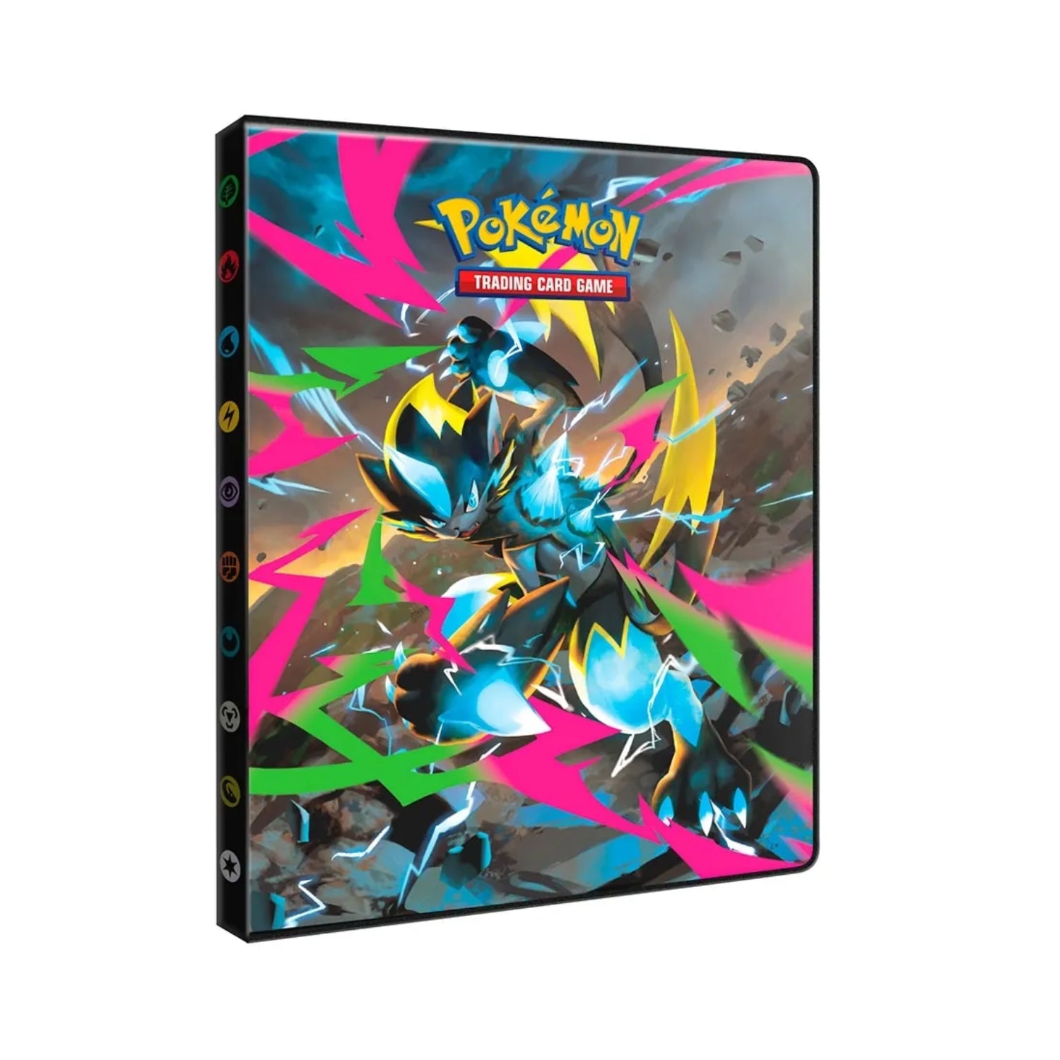 Ultra PRO: Pokémon Mega Evolution Pitch Black 4-Pocket Portfolio-Hobbykort
