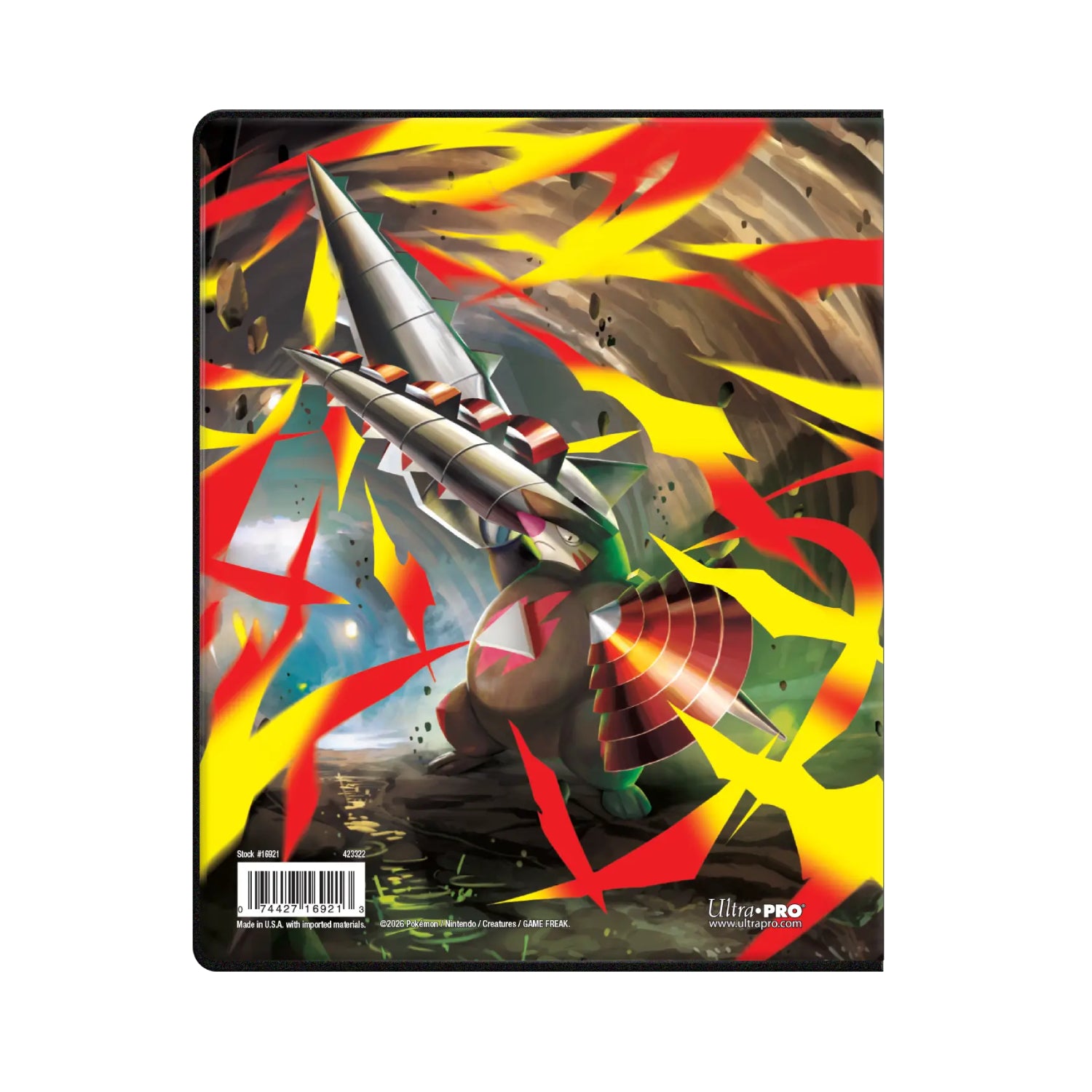 Ultra PRO: Pokémon Mega Evolution Pitch Black 4-Pocket Portfolio-Hobbykort