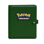 Ultra PRO: Premium Green 4-Pocket Snap Binder - Pokémon-Hobbykort